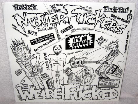 MOTHERFUCKERS "We're Fucked!" LP Green Vinyl